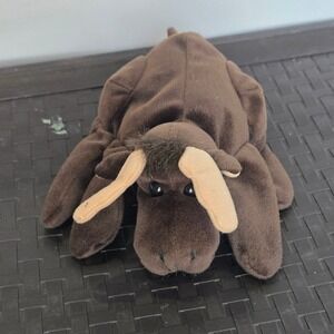 Vintage 1994 Plush Creations Inc Moose Hand Puppet Brown 9 Inch Glove Toy